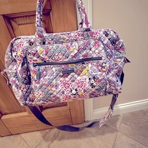 NWOT Vera Bradley Disney Weekender Bag Mickeys Sweet Treats pattern
